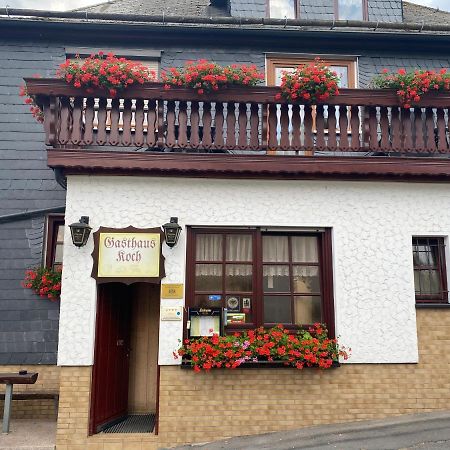 Gasthaus Und Pension Koch Cursdorf Eksteriør bilde
